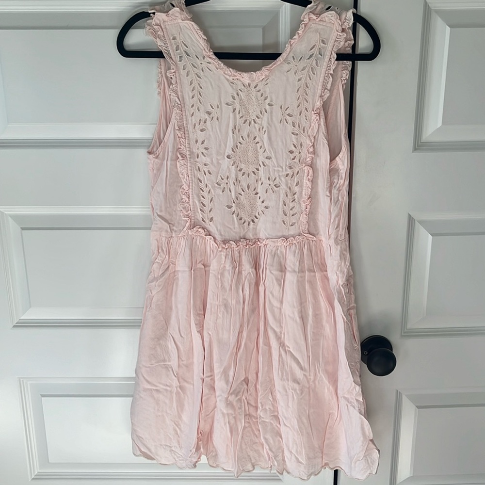 Paul & Joe Anthropologie Blush Low Back Dress - size 42